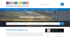 Desktop Screenshot of cruisesouthampton.com